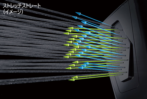 ストレッチストレート　イメージ