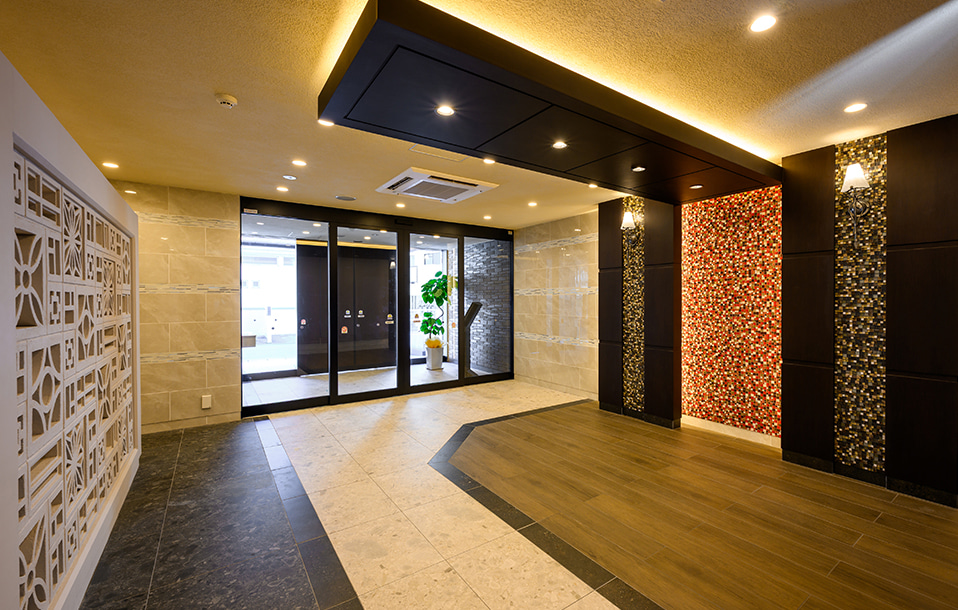 レーヴグランディ銘苅新都心Ⅲ　エントランスホール