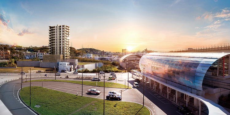 レーヴグランディてだこ浦西駅前　駅前の利便性×自然と歴史に触れる。